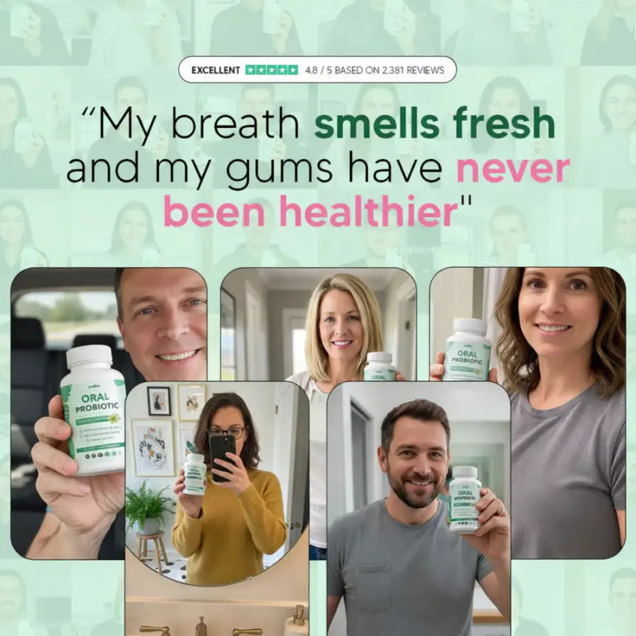 Oravita Oral Probiotic – Targets the Root Cause of Bad Breath & Tonsil Stones
